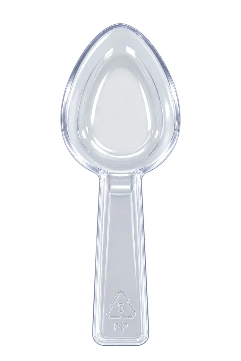 Transparent Plastic Measuring Spoon – PP container – S.A Plastic Industries